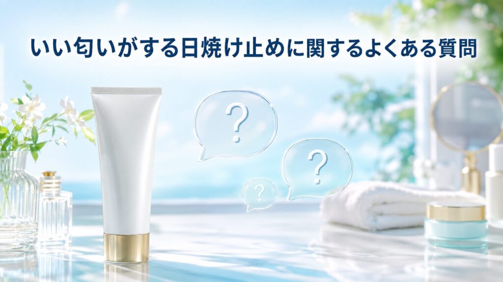 いい匂いがする日焼け止めに関するよくある質問