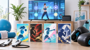 フィットボクシング6作品を比較するイメージ