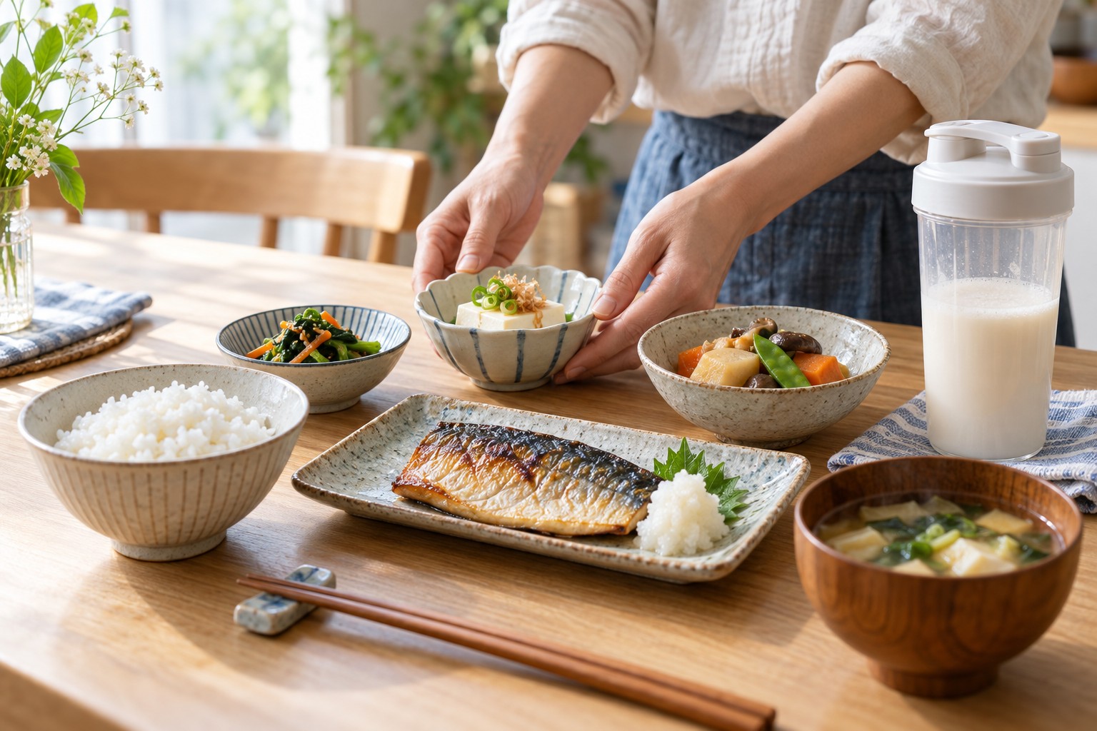 食事を基本に、不足するたんぱく質だけ補う